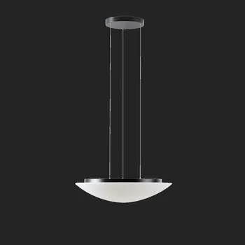 OSMONT AUR67946 AURA LE9 závěsné skleněné svítidlo černá / bílá IP40 4000 K 35W LED DALI