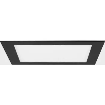 KOHL-Lighting DISC SQ zapuštěné svítidlo s rámečkem 300X300 mm černá 24 W CRI 80 4000K Non-Dimm