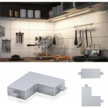 Bodové svítidlo PAULMANN Nábytkové svítidlo Clever Connect rohová spojka Barre matný chrom 12V 999.70