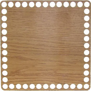 Příze Dno na košík čtverec 17 cm dub