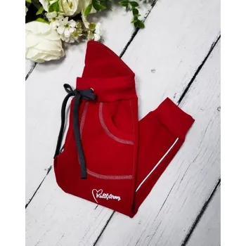 Kulišárny softshellové kalhoty zimní - Red 116