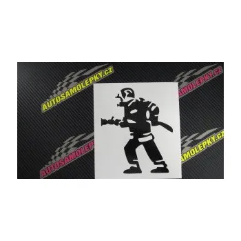 Samolepící dekorace SAMOLEPKA Hasič 013 levá (17 - šedá) NA AUTO, NÁLEPKA, FÓLIE, POLEP, TUNING, VLASTNÍ TEXT, TISK, AUTOSAMOLEPKY.cz, POLEPY, OBRÁZEK, LOGO, SAMOLEPKY