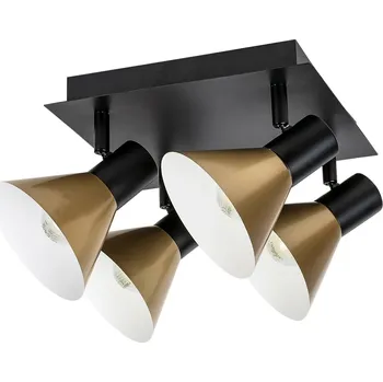 Bodové svítidlo Rabalux bodové svítidlo Alvaro E14 4x MAX 40W matná černá 3159