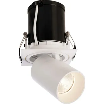 Bodové svítidlo Light Impressions Deko-Light stropní vestavné svítidlo Rigel Mini Square Single 21-22V DC 11,00 W 3000 K 700 lm 100 mm bílá 565312