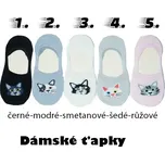 DÁMSKÉ PONOŽKY ťapky Aura.Via NDD7163