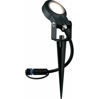 Venkovní osvětlení PAULMANN Plug & Shine LED bodové zahradní světlo Sting základní sada neláká hmyz IP67 2200K 3x6,3W 75VA antracit