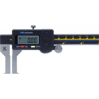 Posuvné měřítko Digitální posuvné měřítko na zápichy Kmitex pro vnitřní měření 20-150 mm