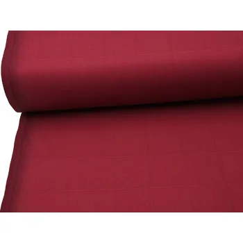 Mirtex Tkanina TABLE 200/345 Vínová Panama kostka 55mm šíře 150cm Zbytková metráž