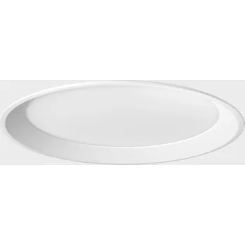 Koupelnové svítidlo KOHL-Lighting LIM MIRANDA zapuštěné svítidlo s rámečkem pr. 227 mm bílá 22 W CRI 80 4000K Non-Dimm