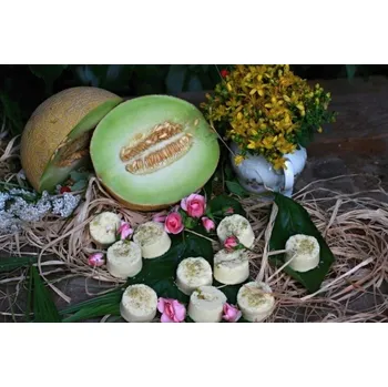 Mýdlárna Erdé - bombička do koupele Žlutý meloun Velká 70 g