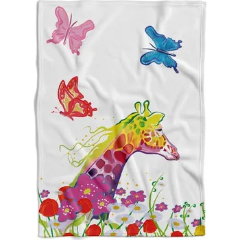 deka Deka Žirafa Art (Rozměr : 200 x 140 cm, Podšití beránkem: NE)