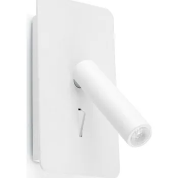 Nástěnné svítidlo FARO SUAU LED nástěnná lampa, bílá, USB