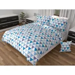 Dante Povlečení krep Matt tyrkys - 200x140cm + 90x70cm