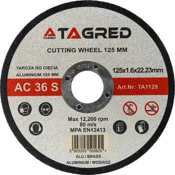 Řezný kotouč Tagred TA1129 125 mm