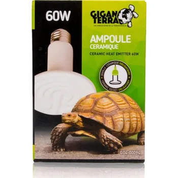 Topení do terária GiganTerra Keramický tepelný zářič 60W