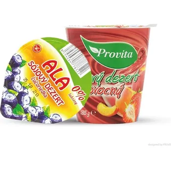 Dezert ALA sójový borůvka 135 g – PROVITA