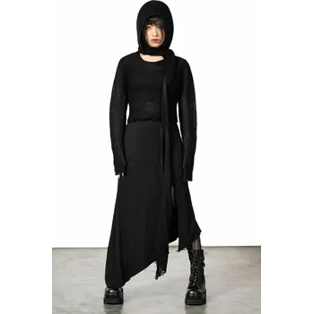 Dámský svetr svetr dámské - Aillean Hooded Wrap - KILLSTAR - KSRA007465 - XXL
