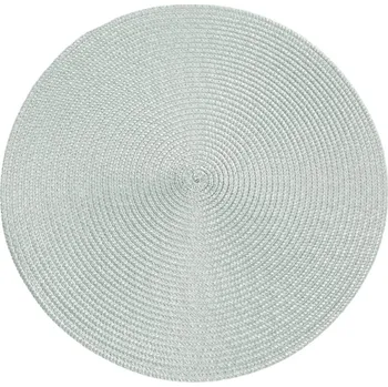 prostírání Prostírání kulaté JUDYTA světle šedá Ø 38 cm Mybesthome