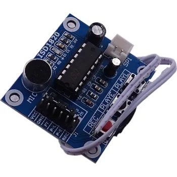 Elektronická stavebnice Zvukový záznamník ISD1820 s mikrofonem a reproduktorem