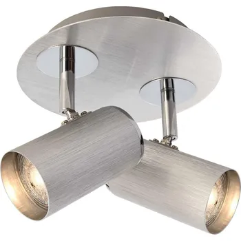 Light Impressions Deko-Light stropní přisazené svítidlo Indi II 220-240V AC/50-60Hz GU10 2x max. 50,00 W stříbrná 348086