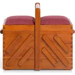 Prym Dřevěná kazeta na šití s látkou 36…