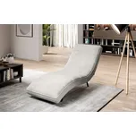 Čalouněná lenoška Mint - krémová