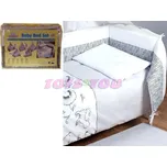 Baby Matex Povlečení do postýlky 3dílné BIANCO collection Safari