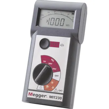 Megger MIT230-EN tester izolací 250 V, 500 V, 1000 V, 1000 MΩ