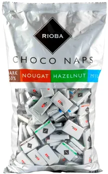 Čokoláda Rioba Napolitanky Choco Naps mini mix 1 kg