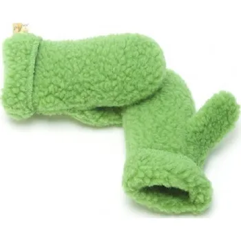 Rukavice Rukavice dětské z ovčí vlny XS-L hráškově zelená, Barevné varianty Světle zelená, Velikosti 5-7 let 200-100-00003