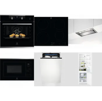 Set domácích spotřebičů ELECTROLUX KODEH70X + ELECTROLUX LIR60430 + ELECTROLUX LFG716X + ELECTROLUX LMS4253TMX + ELECTROLUX EEM23100L + ELECTROLUX LNT3LF18S