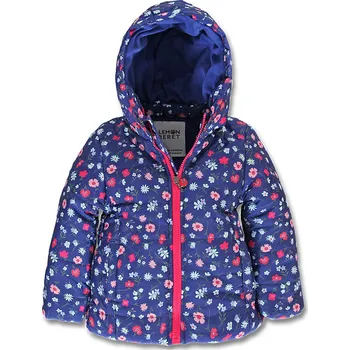 Dívčí bunda Dívčí bunda LEMON BERET KYTIČKY modrá Velikost: 128