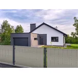 ALFIstyle WPC Plotovka šedá, 1500x144x12 mm, embosovaná