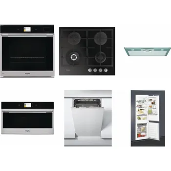 Set domácích spotřebičů WHIRLPOOL W9 OP2 4S2 H + WHIRLPOOL GOFL 629/NB + WHIRLPOOL AKR 650/1 IX + WHIRLPOOL W9 MD260 IXL + WHIRLPOOL WSIC 3M27 C + WHIRLPOOL ART 65031