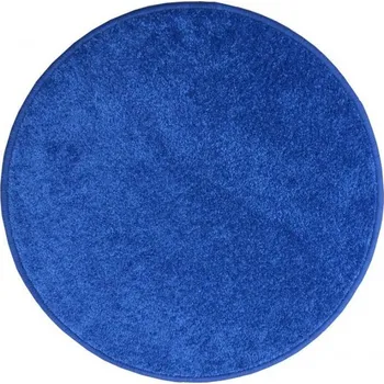 Koberec Kusový koberec Eton modrý kruh - Kulatý 200 cm průměr