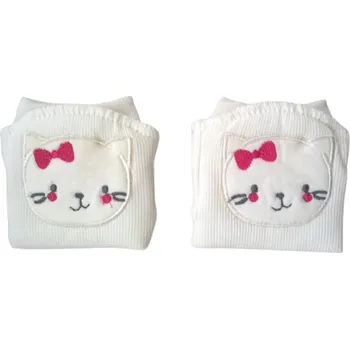 Chránič kolene Dětské nákoleníky Kotě bílé