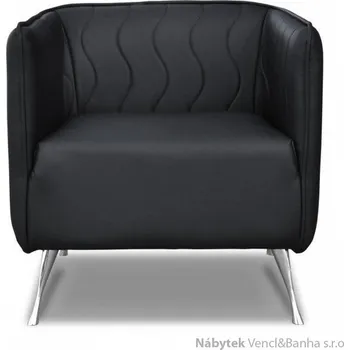 Křeslo Moderní čalouněné křeslo Ropez Smile