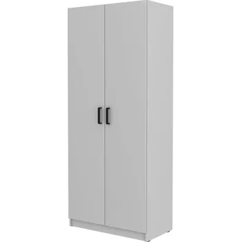 Šatní skříň MOB Mantela 2F (světle šedá)
