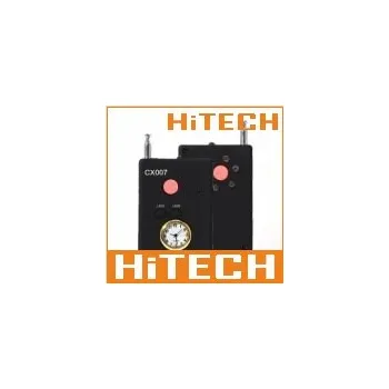 Zabezpečovací technika Duální detektor skrytých kamer, štěnic, GSM, GPS lokátorů, FM, VHF a UHF