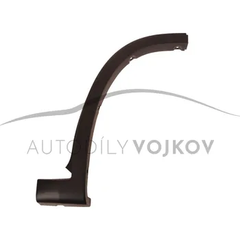 Blatník karosérie Pravý plastový lem předního blatníku (černý) Peugeot Boxer 2006-