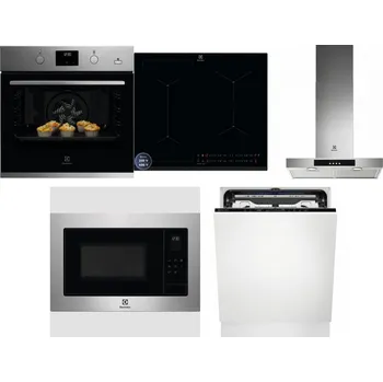 Set domácích spotřebičů ELECTROLUX KODGH70TX + ELECTROLUX EIS62449 + ELECTROLUX LFT426X + ELECTROLUX EMS4253TEX + ELECTROLUX EEM69410L