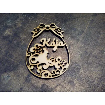 Velikonoční dekorace Velikonoční ozdoba se jménem