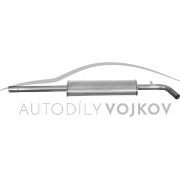 Střední díl výfuku Střední díl výfuku Renault Mégane II 2003 - 2005 1.6 16V - K4M