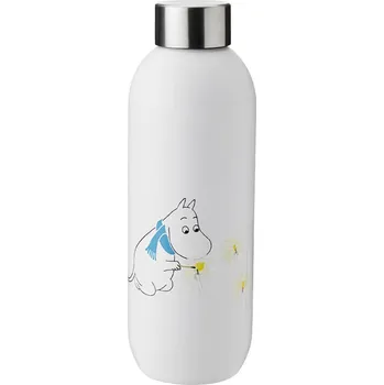 Láhev Cestovní láhev TO GO CLICK MOOMIN Stelton 0,75 l sněhová