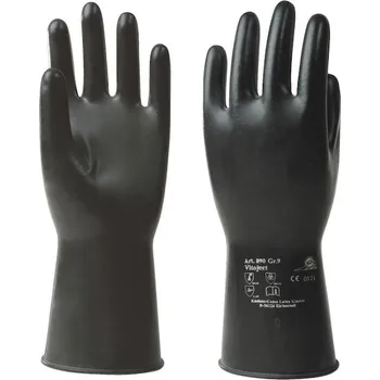 Pracovní rukavice Honeywell KCL VITOJECT 890 fluorkaučukové pracovní rukavice chemické (č. 11), Pracovní rukavice