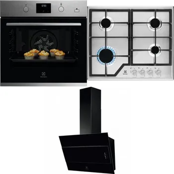 Set domácích spotřebičů ELECTROLUX KODGH70TX + ELECTROLUX KGS6426SX + ELECTROLUX LFV316K