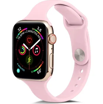 VSECHNONAMOBIL 54972 THIN Silikonový řemínek Apple Watch 8/7 (41mm) / 6 / SE / 5 / 4 (40mm) / 3 / 2 / 1 (38mm) PINK