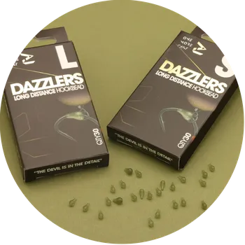 One More Cast Zarážky Dazzlers Long Distance Hook Bead 30 ks - L