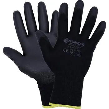 Pracovní rukavice Kunzer 9EG08 polyuretan pracovní rukavice Velikost rukavic: 8, M EN 388:2016, EN 420-2003 1 pár
