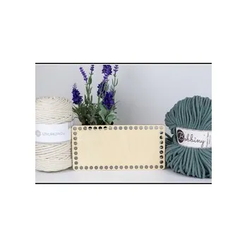 Dno na košík - obdélník 24 x 12 cm